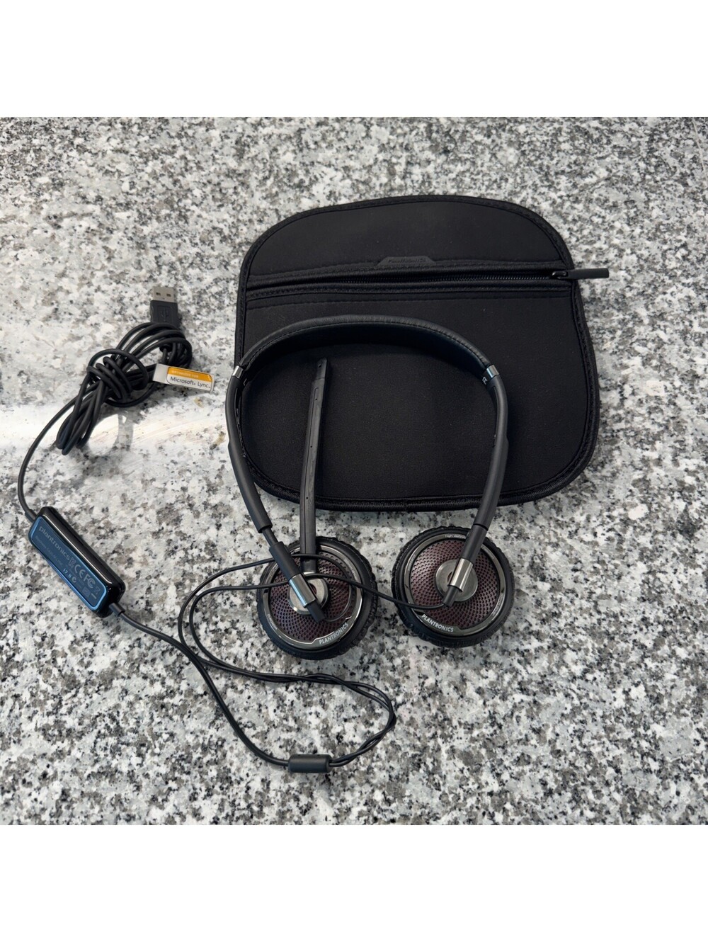 Plantronics Blackwire C420-M PC Headset, Wired/USB, Black *NEW*